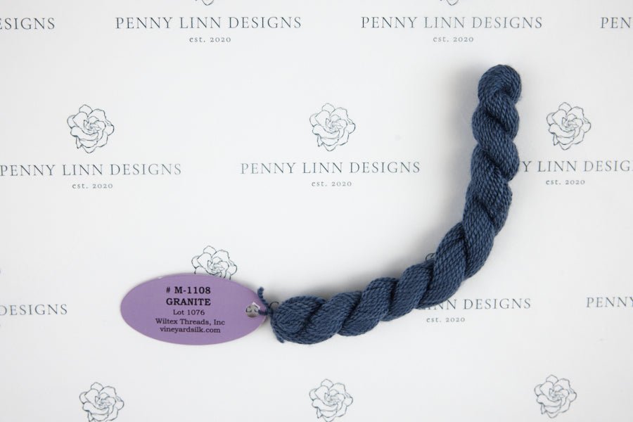 Vineyard Merino M-1108 GRANITE - Penny Linn Designs - Wiltex Threads