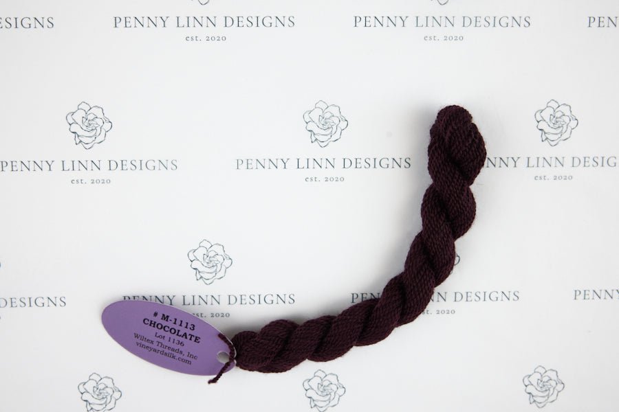 Vineyard Merino M-1113 CHOCOLATE - Penny Linn Designs - Wiltex Threads