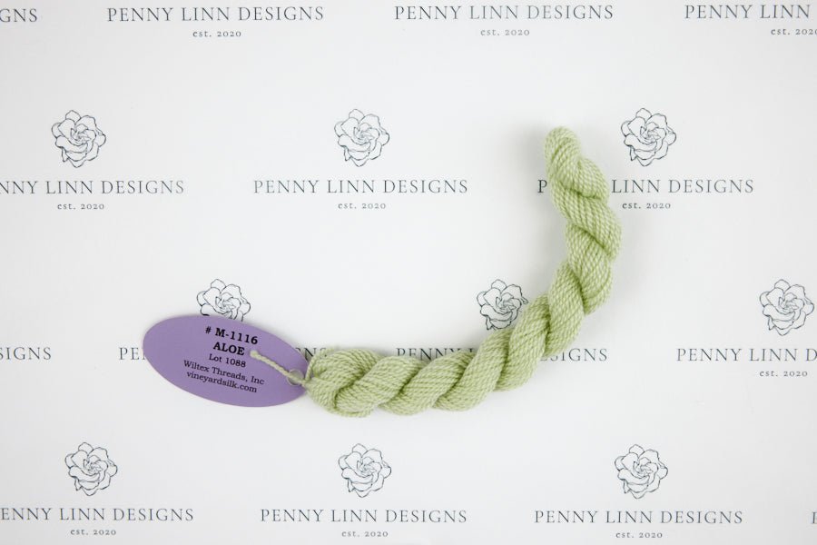 Vineyard Merino M-1116 ALOE - Penny Linn Designs - Wiltex Threads