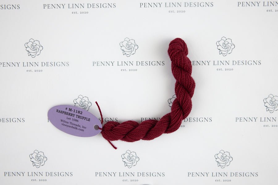 Vineyard Merino M-1182 RASPBERRY TRUFFLE - Penny Linn Designs - Wiltex Threads