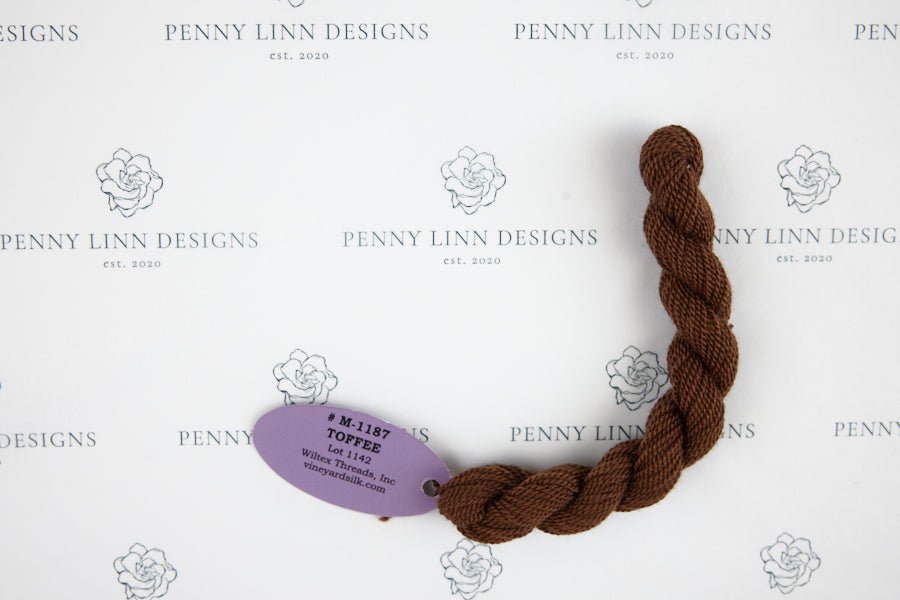 Vineyard Merino M-1187 TOFFEE - Penny Linn Designs - Wiltex Threads
