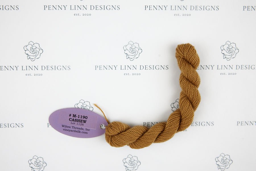 Vineyard Merino M-1190 CASHEW - Penny Linn Designs - Wiltex Threads