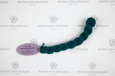Vineyard Merino M-1204 MALLARD GREEN - Penny Linn Designs - Wiltex Threads