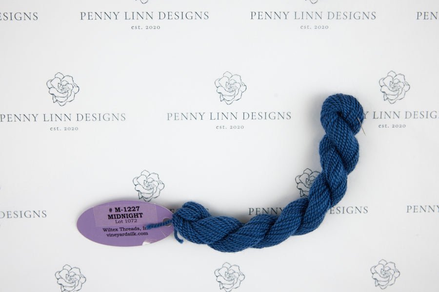 Vineyard Merino M-1227 MIDNIGHT - Penny Linn Designs - Wiltex Threads