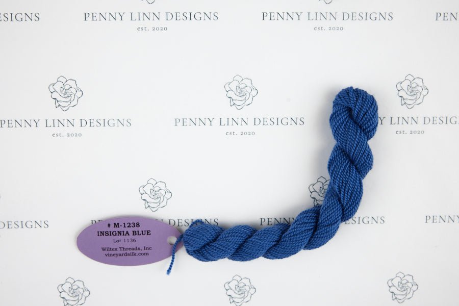 Vineyard Merino M-1238 INSIGNIA BLUE - Penny Linn Designs - Wiltex Threads