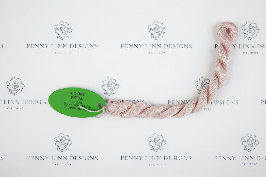 Vineyard Silk C-001 PETAL - Penny Linn Designs - Wiltex Threads