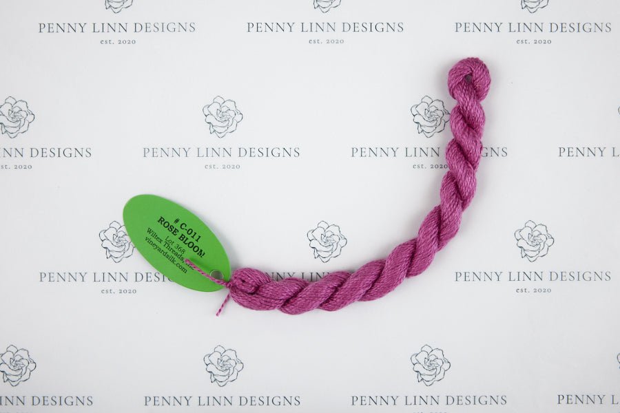 Vineyard Silk C-011 ROSE BLOOM - Penny Linn Designs - Wiltex Threads