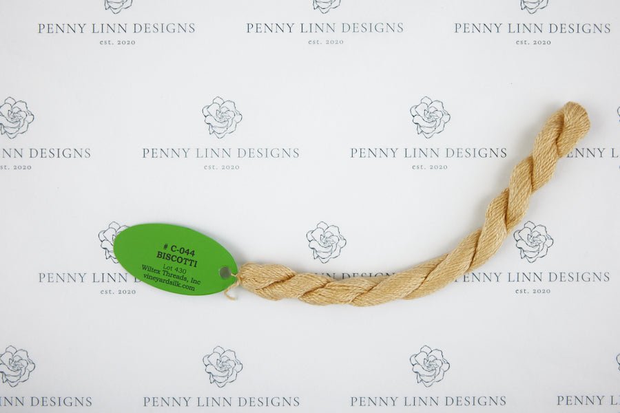Vineyard Silk C-044 BISCOTTI - Penny Linn Designs - Wiltex Threads