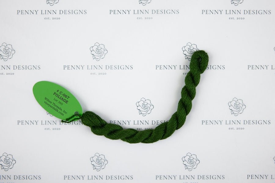 Vineyard Silk C-067 FOLIAGE - Penny Linn Designs - Wiltex Threads
