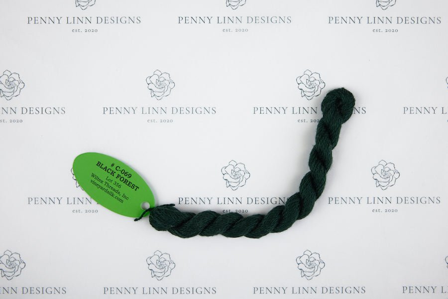 Vineyard Silk C-069 BLACK FOREST - Penny Linn Designs - Wiltex Threads