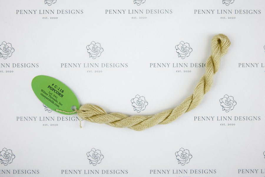 Vineyard Silk C-118 POPCORN - Penny Linn Designs - Wiltex Threads