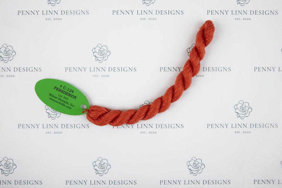 Vineyard Silk C-124 PERSIMMON - Penny Linn Designs - Wiltex Threads
