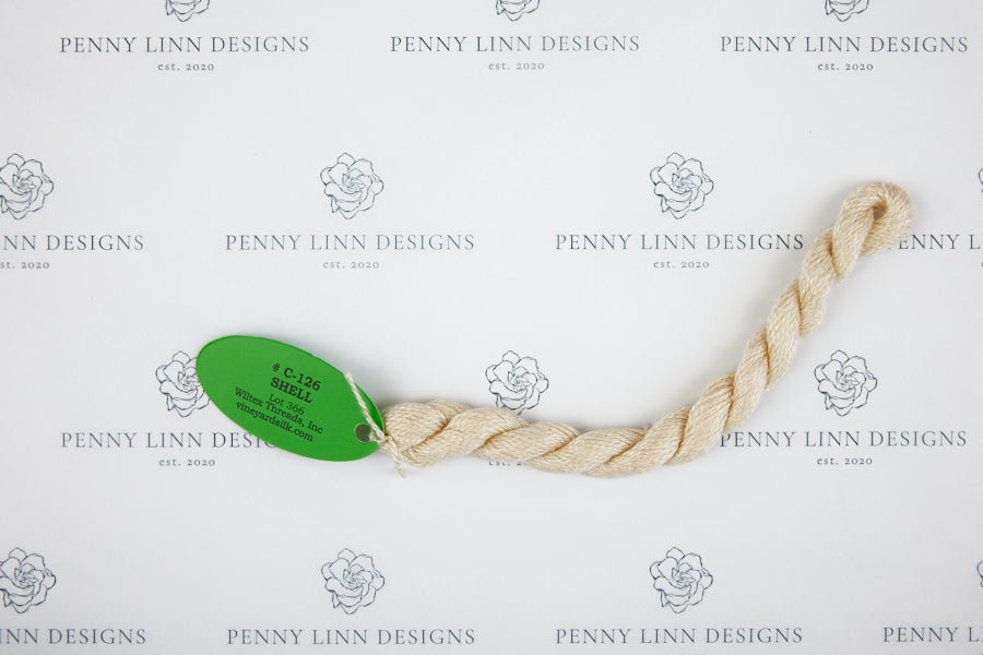 Vineyard Silk C-126 SHELL - Penny Linn Designs - Wiltex Threads