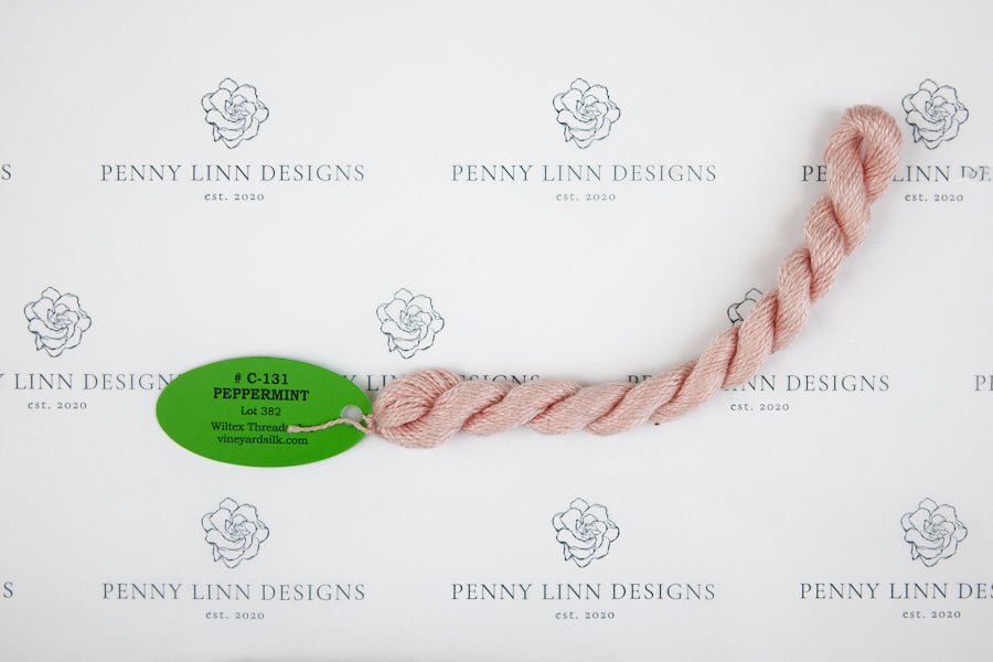 Vineyard Silk C-131 PEPPERMINT - Penny Linn Designs - Wiltex Threads