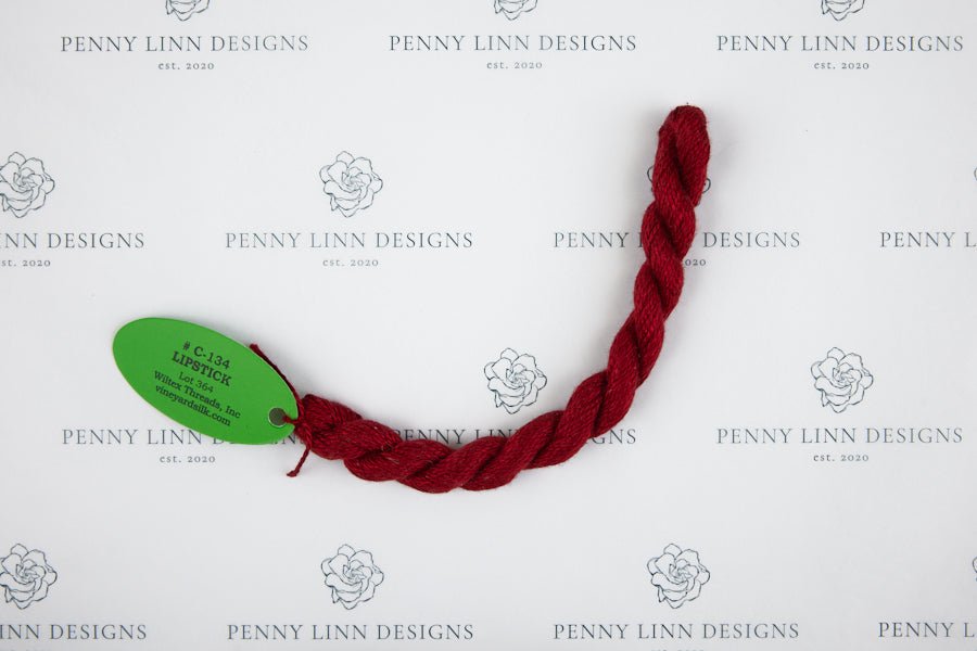 Vineyard Silk C-134 LIPSTICK - Penny Linn Designs - Wiltex Threads