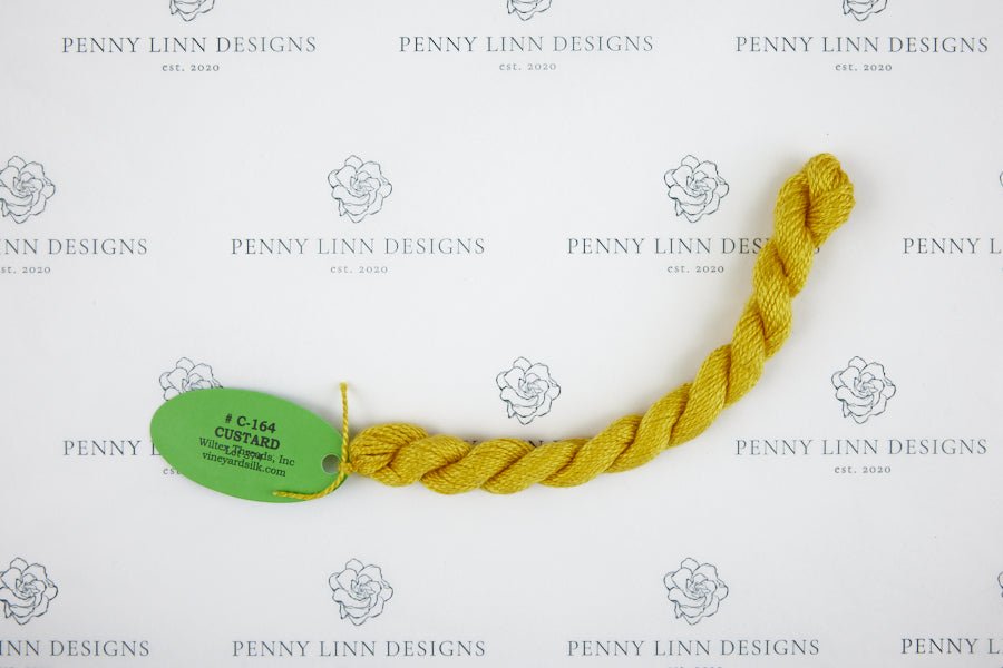 Vineyard Silk C-164 CUSTARD - Penny Linn Designs - Wiltex Threads