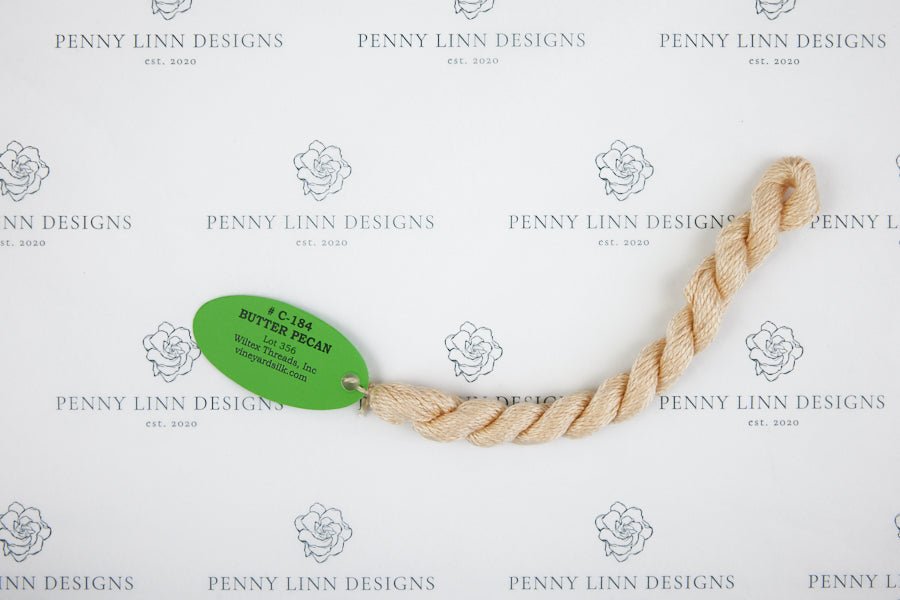 Vineyard Silk C-184 BUTTER PECAN - Penny Linn Designs - Wiltex Threads