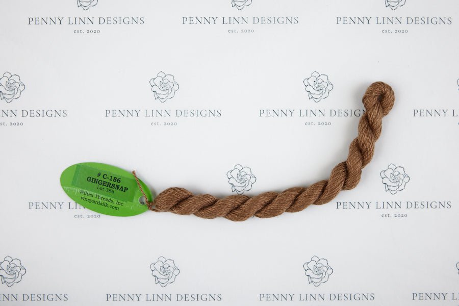Vineyard Silk C-186 GINGERSNAP - Penny Linn Designs - Wiltex Threads