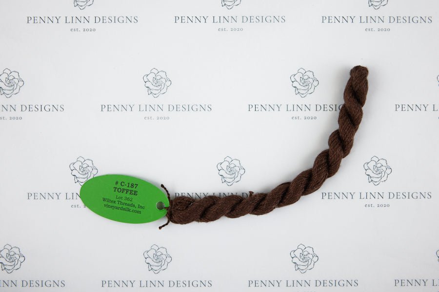 Vineyard Silk C-187 TOFFEE - Penny Linn Designs - Wiltex Threads