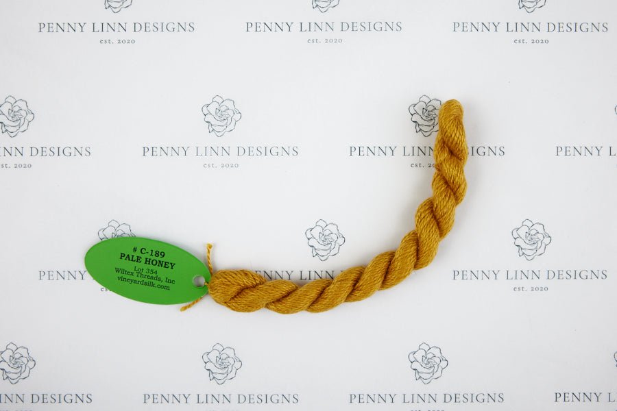 Vineyard Silk C-189 PALE HONEY - Penny Linn Designs - Wiltex Threads