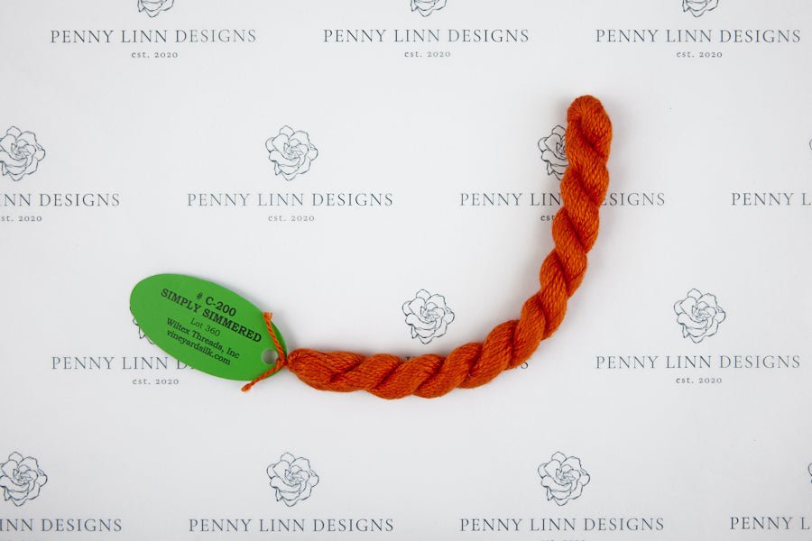 Vineyard Silk C-200 SIMPLY SIMMERED - Penny Linn Designs - Wiltex Threads